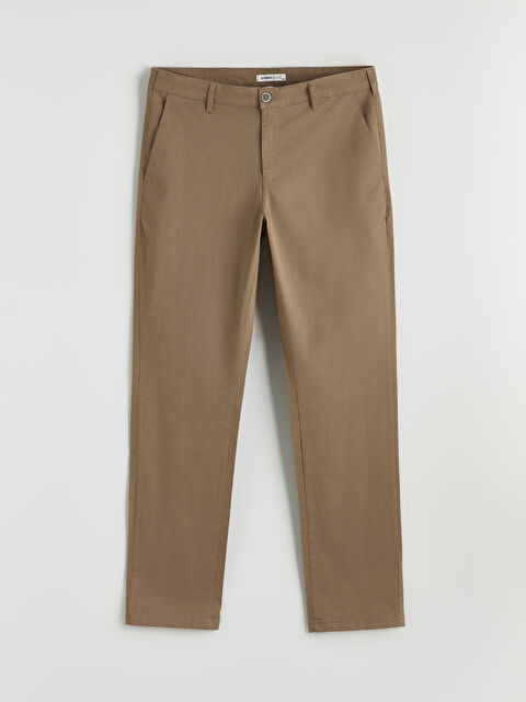 LCWAIKIKI Classic Standart Kalıp Gabardin Erkek Chino Pantolon - S68397Z8-SFE