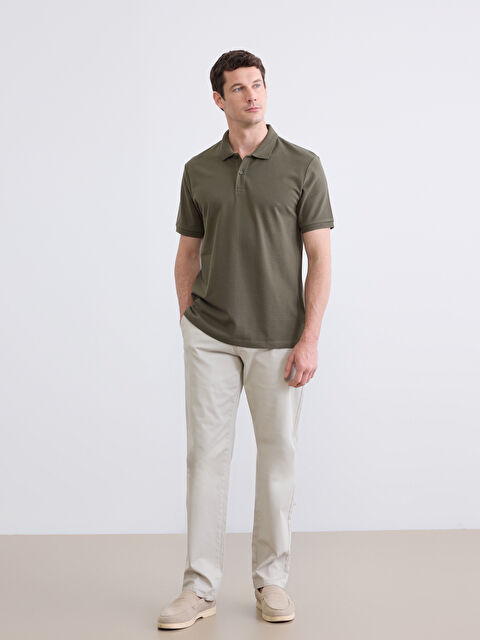 LCWAIKIKI Classic Regular Fit Gabardine Men's Chino Trousers - S68397Z8-Y0A