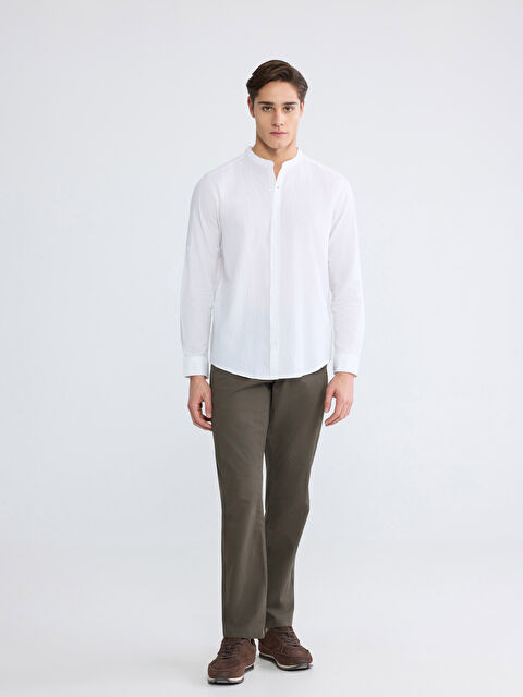 LCWAIKIKI Classic Standardni kroj Gabardin Muške Chino pantalone