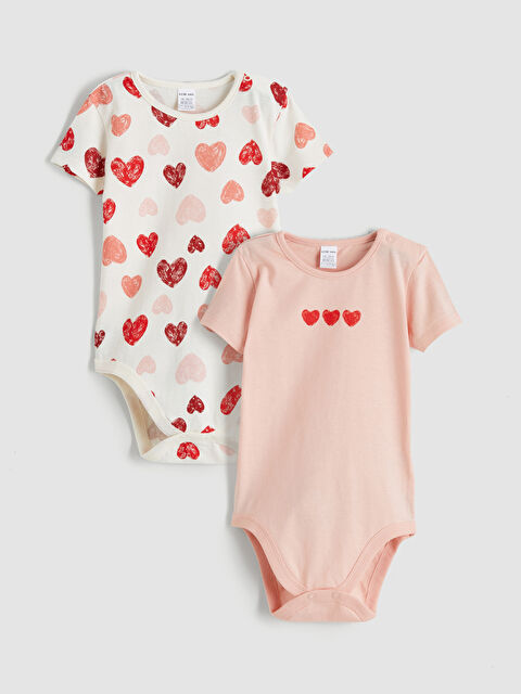 LCW Kids Baby Girl ECRU Bodysuit - S68411Z1-LRB