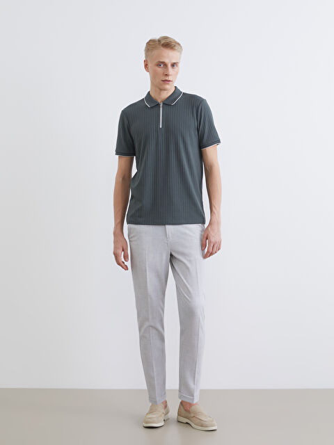 LCW Vision Men's Slim Fit Trousers - S68443Z8-CSW