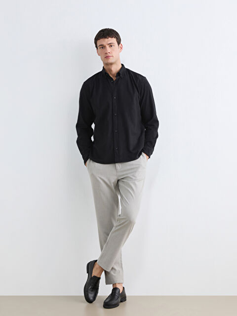 LCW Vision Normal Bel Dar Fit Desenli Erkek Pantolon - S68447Z8-12B