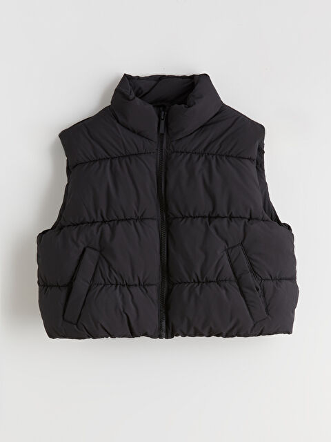 LCW Kids Su İtici Dik Yaka Kız Çocuk Şişme Yelek - S68482Z4-CVL