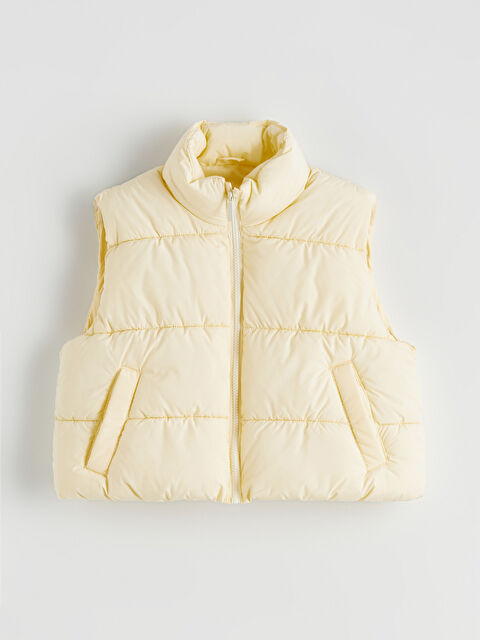 LCW Kids Su İtici Dik Yaka Kız Çocuk Şişme Yelek - S68482Z4-FQ0