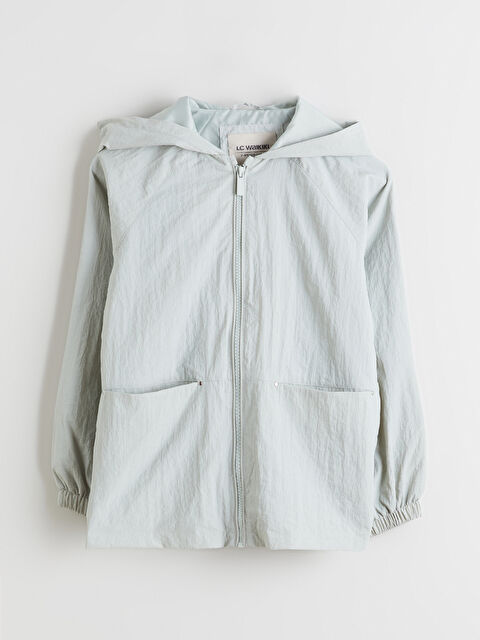 LCW Kids Kapüşonlu Kız Çocuk Mont - S68484Z4-1SZ