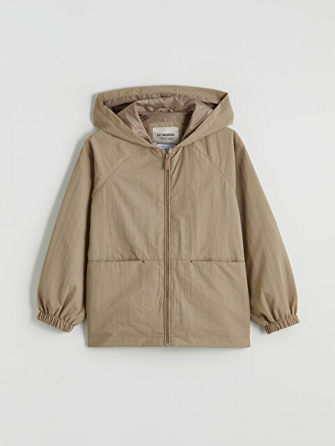 LCW Kids Kapüşonlu Kız Çocuk Mont - S68484Z4-QZT