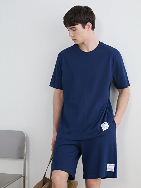 XSIDE T-shirt MARINE Homme - S68587Z8-R4J