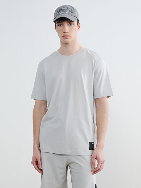 XSIDE Bisiklet Yaka Erkek Tişört - S68587Z8-VKT