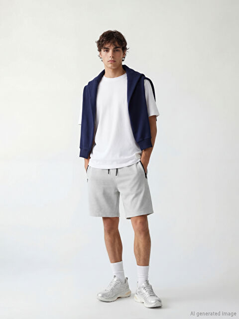 XSIDE Standart Kalıp Erkek Pike Şort - S68603Z8-J2B