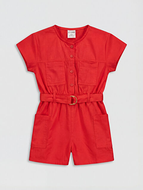 LCW Kids Girl RED Jumpsuit