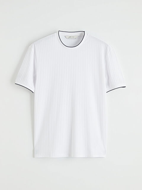 LCW Vision Bisiklet Yaka Erkek Tişört - S68690Z8-Q6K