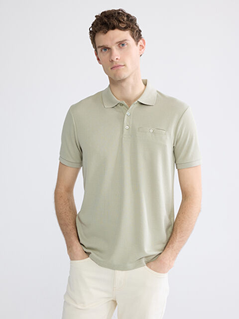 LCWAIKIKI Classic Polo Yaka Erkek Tişört - S68691Z8-GGY