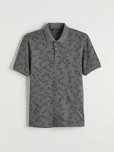 LCWAIKIKI Classic Polo Yaka Desenli Strüktürlü Erkek Tişört - S68694Z8-LQ9