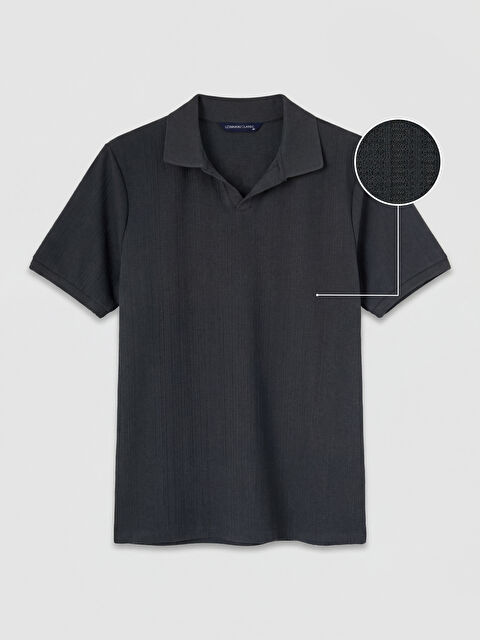 LCWAIKIKI Classic Polo Yaka Strüktürlü Erkek Tişört