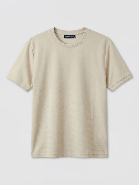 LCWAIKIKI Classic Мужская футболка с круглым вырезом