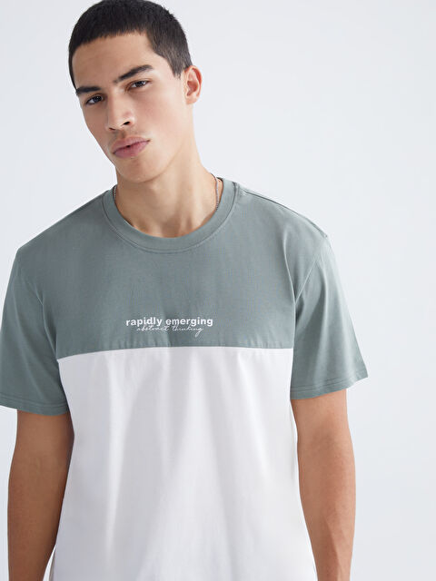 XSIDE Man GREEN T-Shirt - S68714Z8-S0H