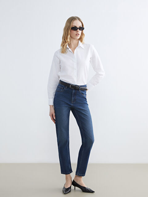 LCW Jeans Mom Fit Women's Jean Pants - S68776Z8-309