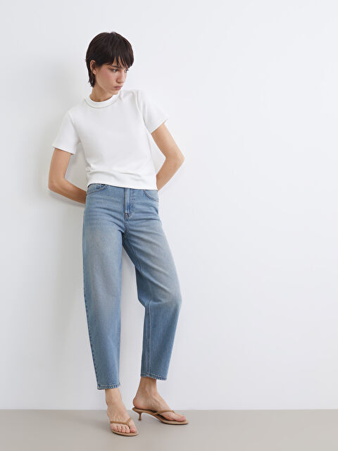 LCW Jeans Ženske farmerke sa širokim krojem - S68780Z8-JVU