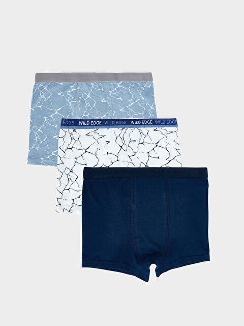 LCW Kids 3'lü Erkek Çocuk Boxer - S68852Z4-LU7