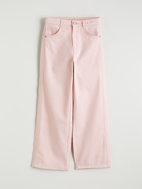 LCW Kids Wideleg Kız Çocuk Pantolon - S68853Z4-QVT