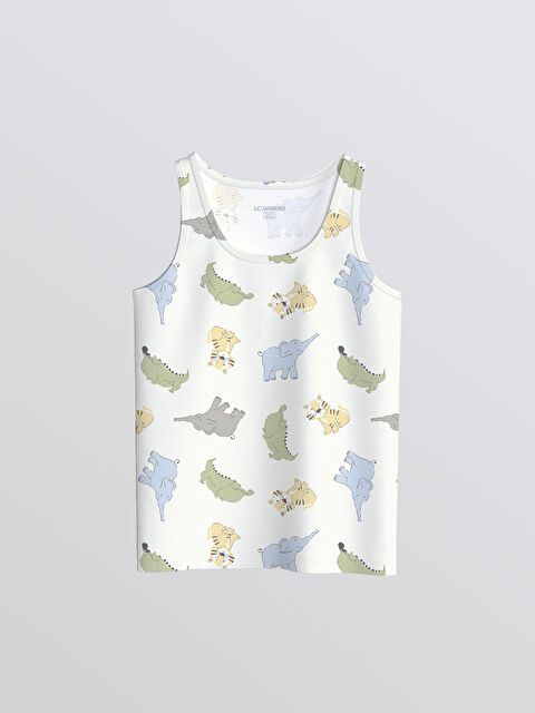 LC WAIKIKI Baskılı Erkek Çocuk İç Giyim Atlet - S68874Z1-LRA