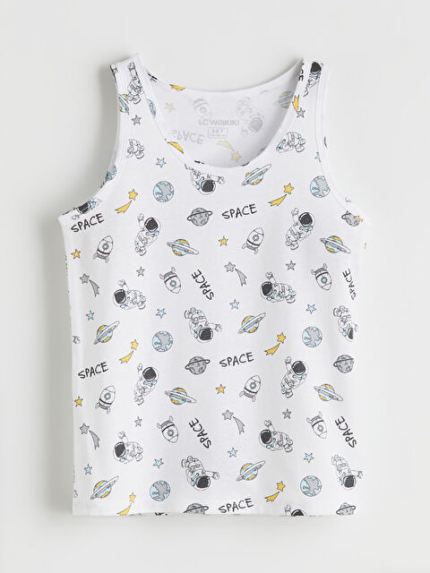 LC WAIKIKI  Baskılı Erkek Çocuk Iç Giyim Atlet - S68877Z1-LU7