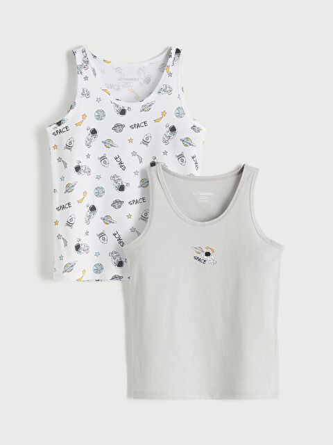 LCW Kids Vestă ALB Băiat - S68878Z1-LU7