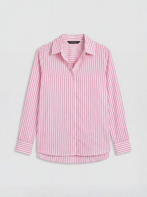 LCW EVERYDAY Striped Women's Shirt - S68906Z8-LHK