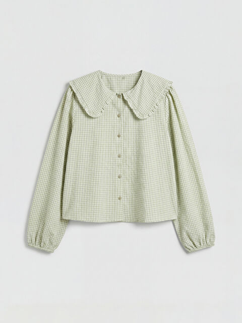 LCW EVERYDAY Woman GREEN Shirt - S68931Z8-LM9