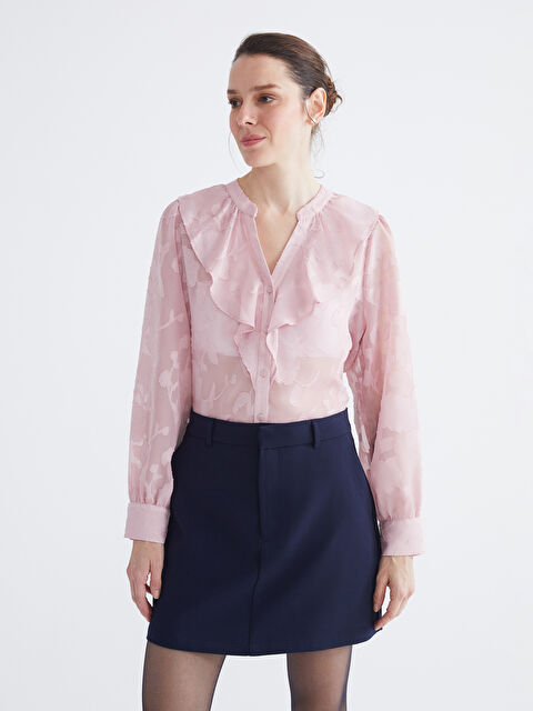 LCWAIKIKI Classic Жена Розово Блуза - S68970Z8-CUK