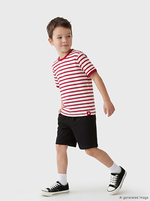 LCW Kids Beli Lastikli Erkek Çocuk Şort - S69023Z1-CVL