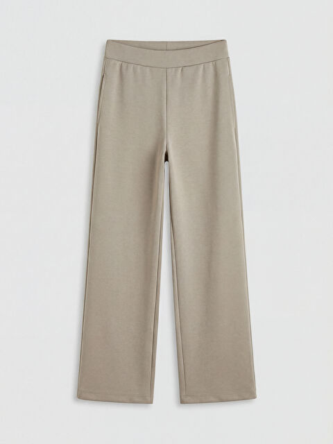 LCW Vision Geniş Paça Soft Touch Kadın Eşofman Altı	 - S69061Z8-GQF