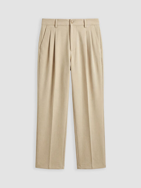 SOUTHBLUE Man BEIGE Formal Dress Trousers - S69068Z8-RW0