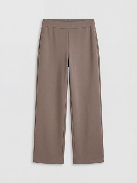 LCW Vision Beli Lastikli Geniş Paça Kadın Eşofman Altı	 - S69071Z8-H3Z