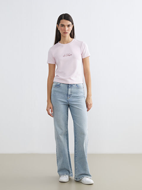 LCWAIKIKI Classic Women's Wide Leg Jean - S69151Z8-315