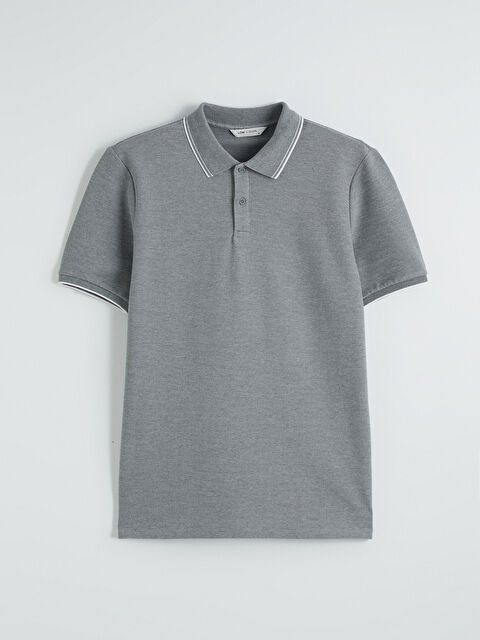 LCW Vision Polo Yaka Pike Erkek Tişört - S69403Z8-LAL