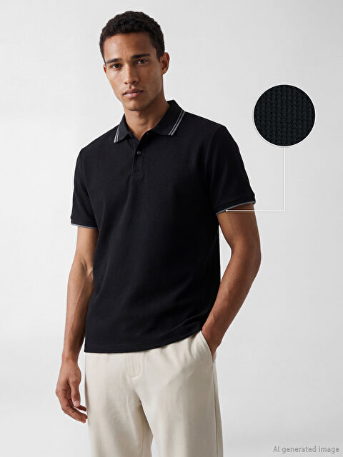 LCW Vision Polo Collar Pique Men's T-Shirt
