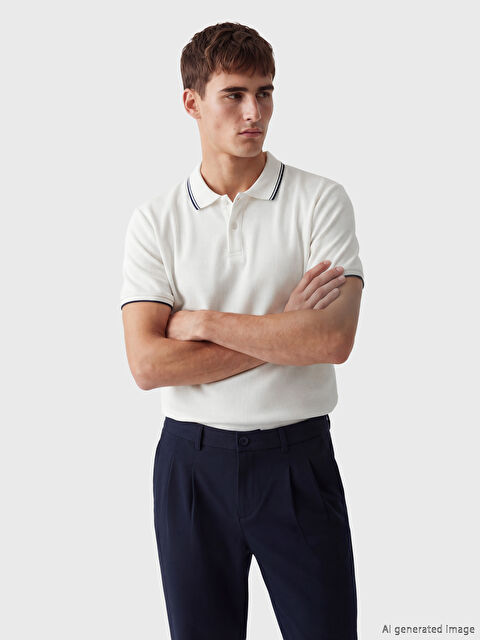 LCW Vision Polo Collar Pique Men's T-Shirt