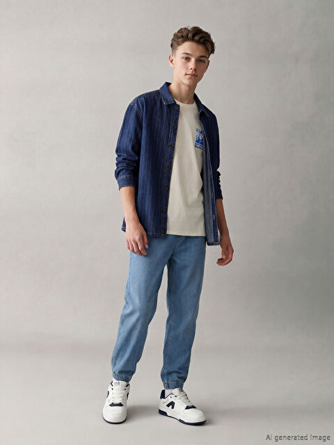 LCW Kids جينز جوجر خصر مطاطي للأولاد