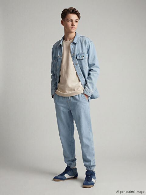 LCW Kids بنطلون جينز فضفاض للأولاد