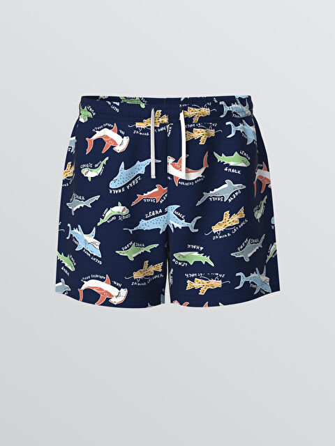 LCW baby Baskılı Erkek Çocuk Deniz Şortu - S69447Z1-LSH