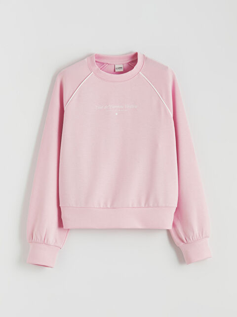 LCW Kids Djevojka RUŽIČASTA Majica s kapuljačom/Dukserica - S69582Z4-ZN8