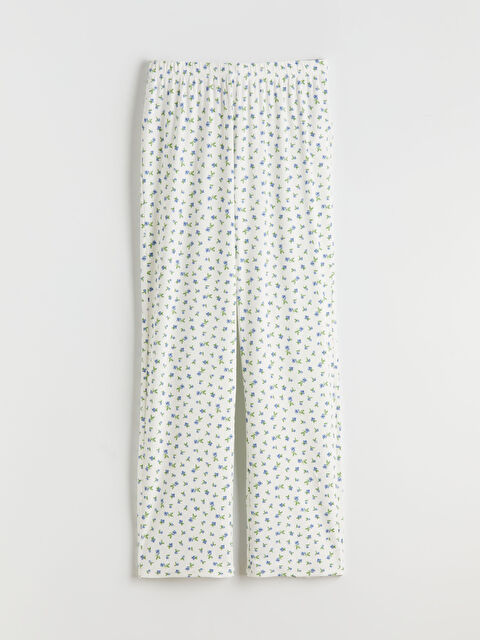 LCW DREAM Beli Lastikli Çiçekli Kadın Pijama Altı - S69674Z8-LRA