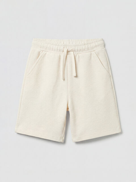 LCW Kids Beli Lastikli Erkek Çocuk Şort