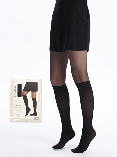 LCW DREAM 80/20 Denye Kadın Külotlu Çorap - S69740Z8-J0F