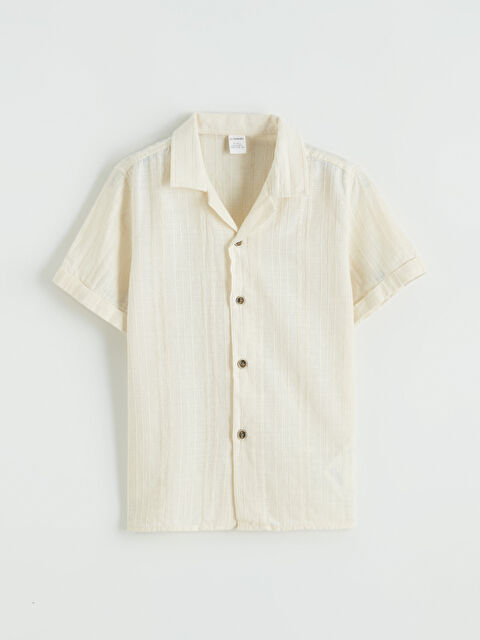 LCW Kids Resort Collar Boys' Shirt - S69825Z1-QVK