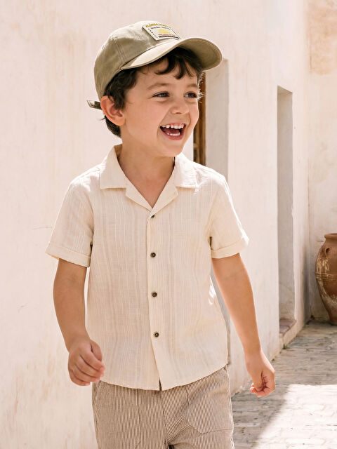LCW Kids Resort Yaka Erkek Çocuk Gömlek