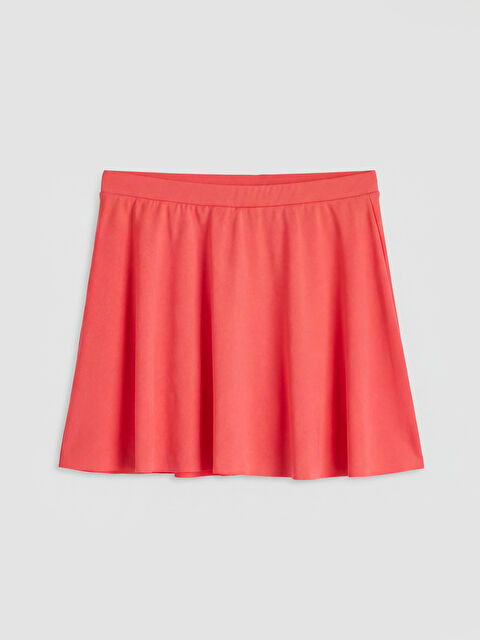 LCW DREAM Beli Lastikli Kadın Yüzme Şort Etek