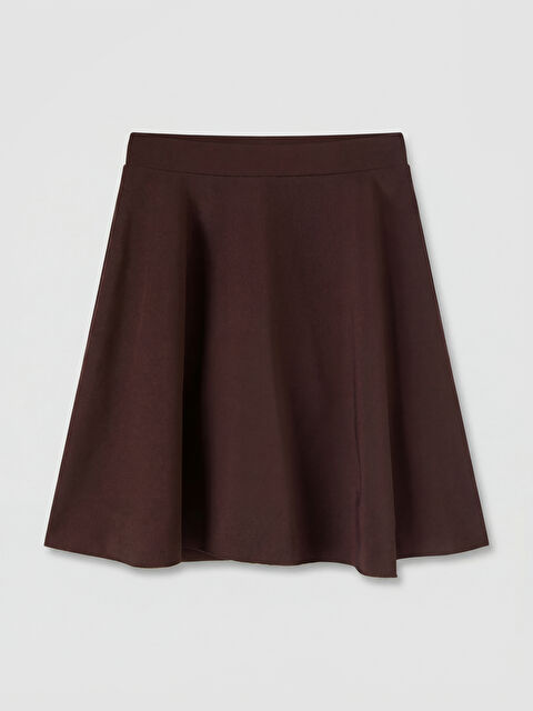 LCW DREAM Beli Lastikli Kadın Yüzme Şort Etek