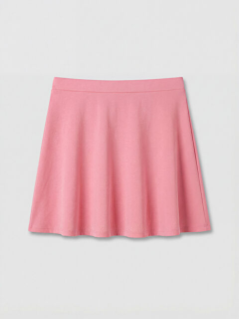 LCW DREAM Beli Lastikli Kadın Yüzme Şort Etek